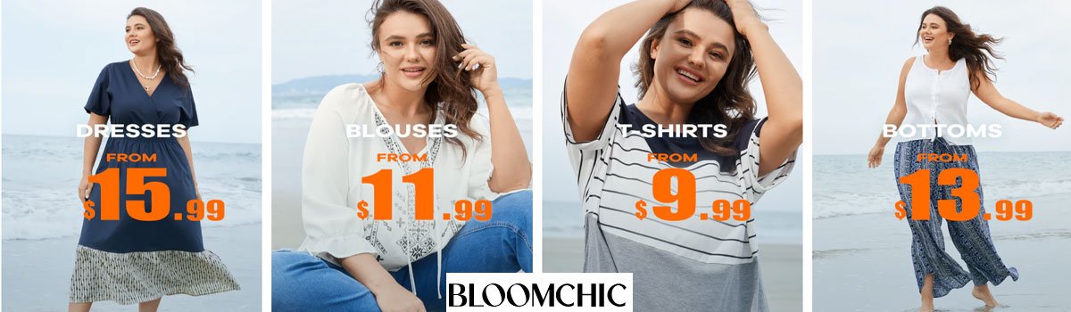 Women Essential Starting From $9.99 at BloomChic