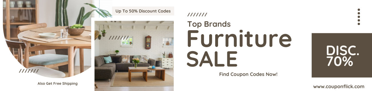 Up To 50% OFF Furniture & Home & Garden Items