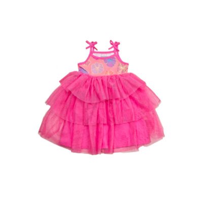 Seaflower Spaghetti Strap Tutu Dress