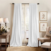 Custom 4 Layers Anti Dust, Soundproof And Thermal Insulated 100% Blackout Curtains