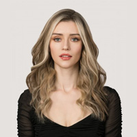 Courtney | Mono Part | Left Part Remy Human Hair Topper