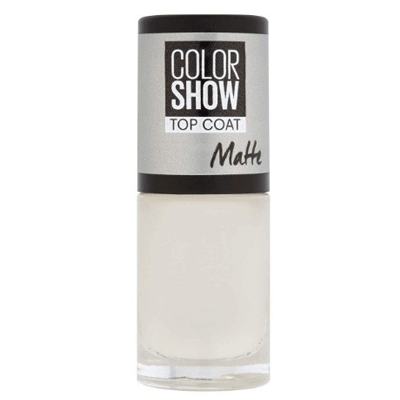 TOP COAT MATTE Nail Polish Colorshow by Maybelline New york