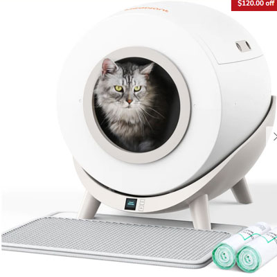 Meowant Self-Cleaning Cat Litter Box - MW-LB01