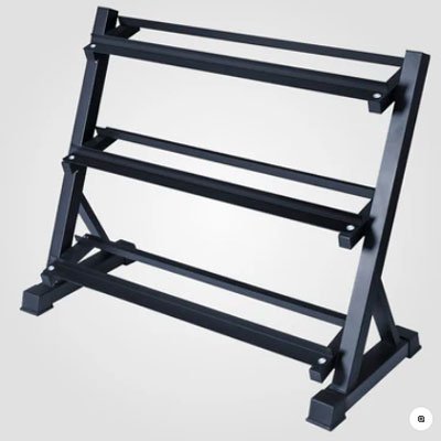 3-Tier Dumbbell Weight Rack for Home Gym