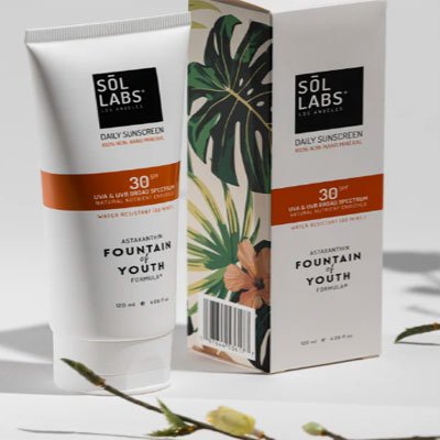 Natural Mineral SPF 30 Daily Sunscreen Lotion`