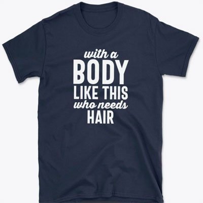 Who Needs Hair Basic T-Shirt