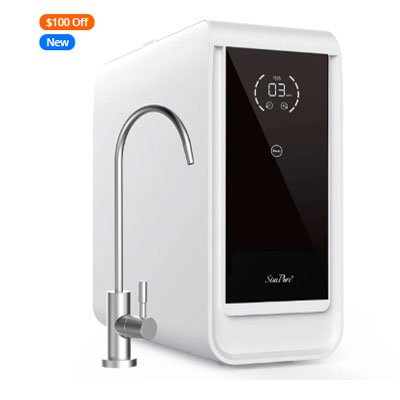 -Stage Tankless RO System with Real-Time TDS Monitoring