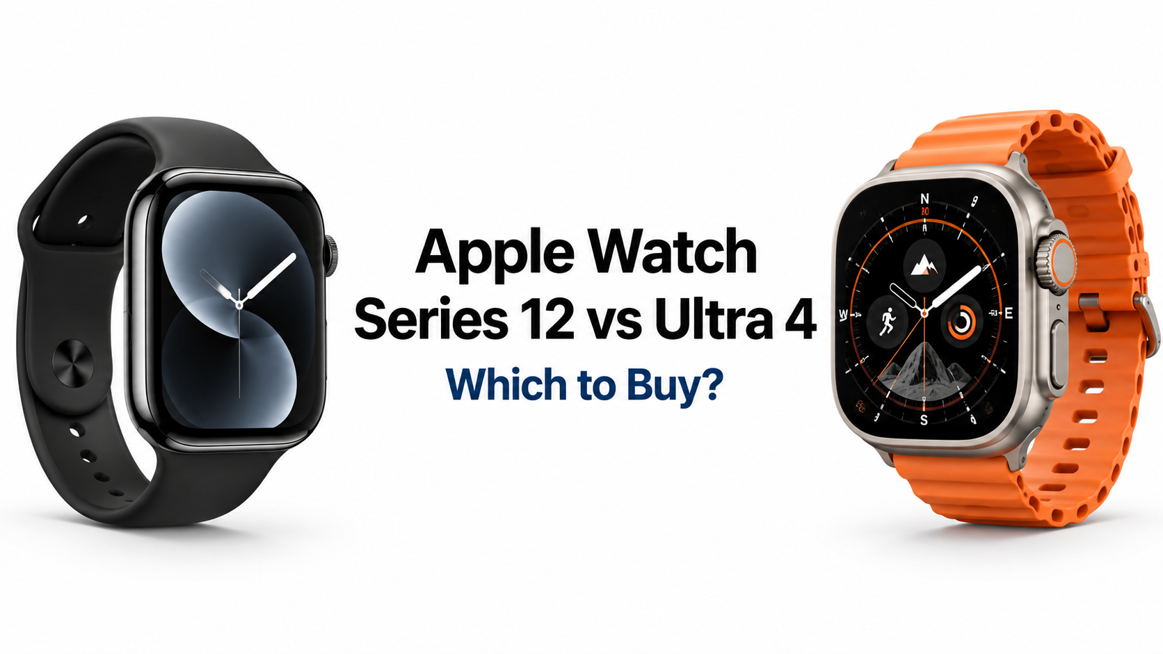 Apple Watch Series 12 vs Ultra 4