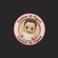 Custom 3d Figure logo