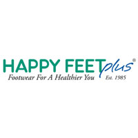Happy Feet Plus logo