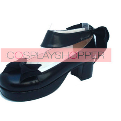 Heel High Elegant PU Round Toe Cross Straps Platform Women Lolita Shoes