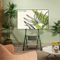 Floor TV Stand Portable Storage Collector Series 46-65 Inch