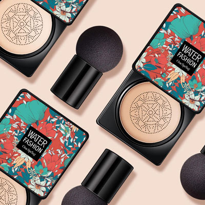 Mushroom Head Air Cushion BB Cream Korean Makeup Moisturizing Oil Waterproof Control Concealer