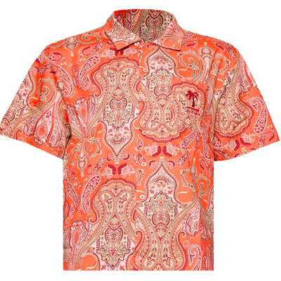 Cashmere bowling shirt