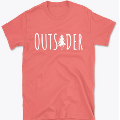 Outsider Tree Basic T-Shirt