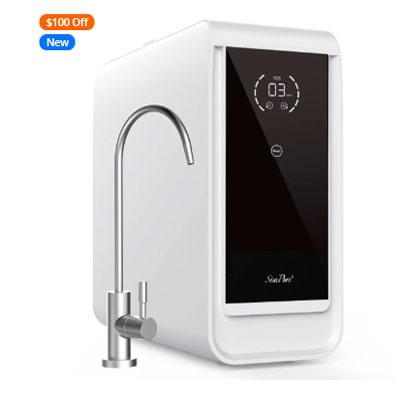 -Stage Tankless RO System with Real-Time TDS Monitoring