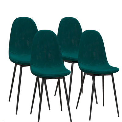 Modern Kitchen Dining Chairs, Set of 4